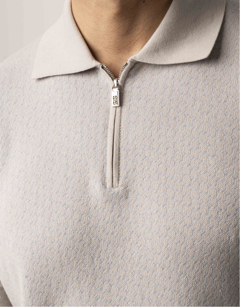 Castello d'Oro Mens Polo T-shirt 100% Cotton image